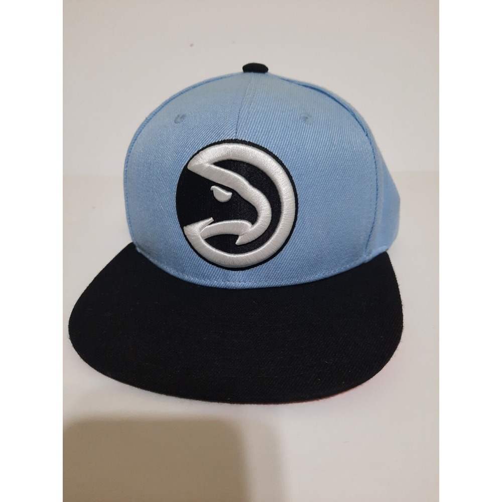 Mitchell Ness Atlanta Hawks NBA 75 75th Adjustable Snapback Hat Cap Blue